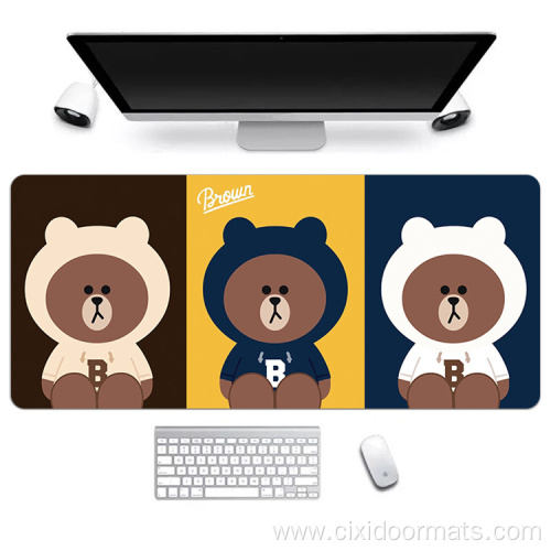 Personalized Custom Natural Rubber Desk Mouse Mat